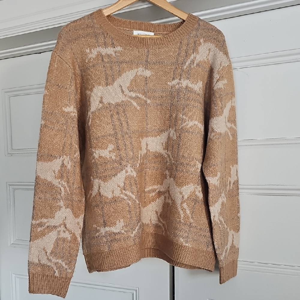 Heartloom Tan Knit Sweater